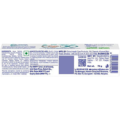 Sensodyne Pronamel Enamel Protection Fresh Breath Toothpaste 70 g