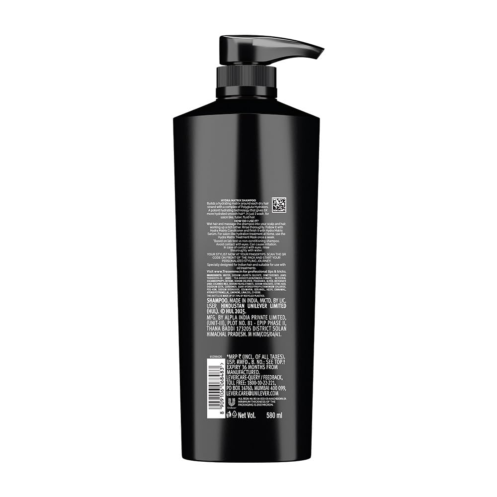 Tresemme Hydra Matrix Hydrating Shampoo 580 ml