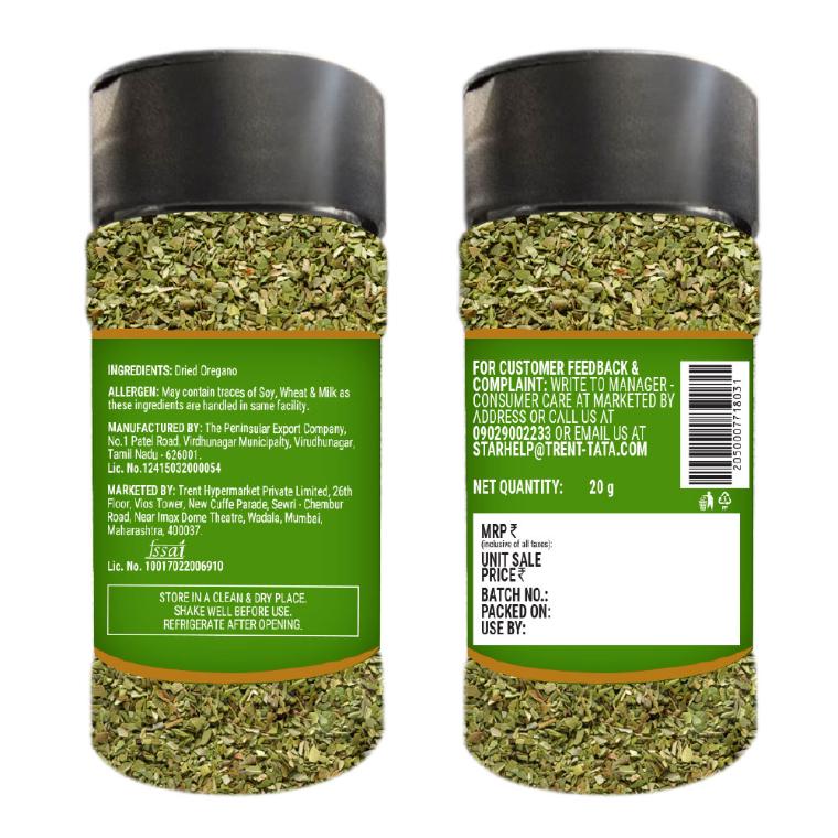 Star Oregano Jar 20 g