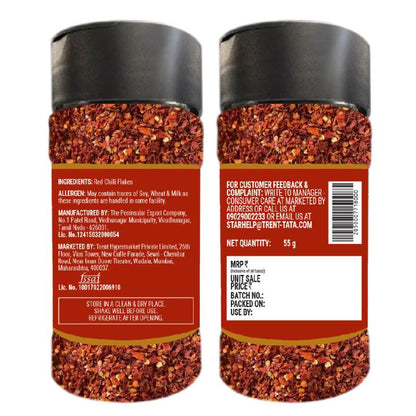 Star Chilli Flakes Jar` 55 g
