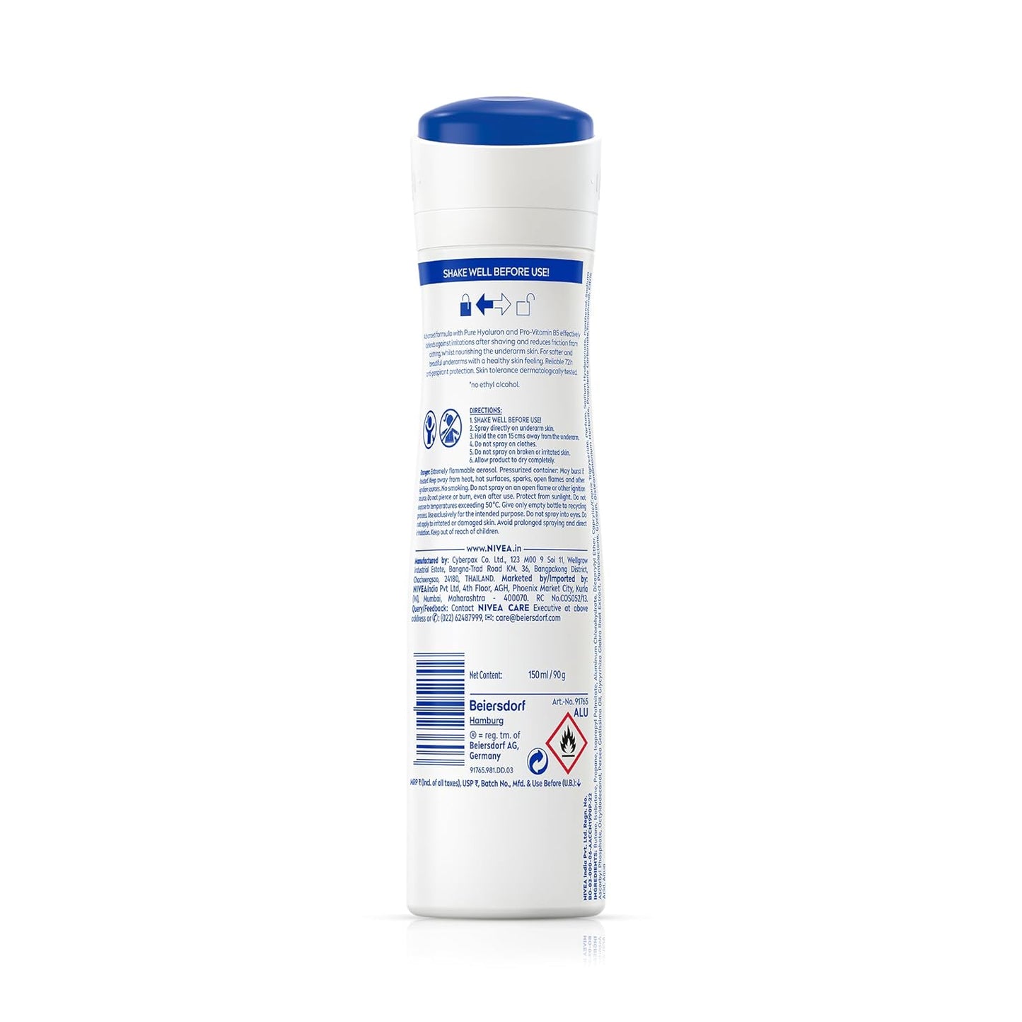 Nivea Derma Control Defend Deodorant Spray 150 ml