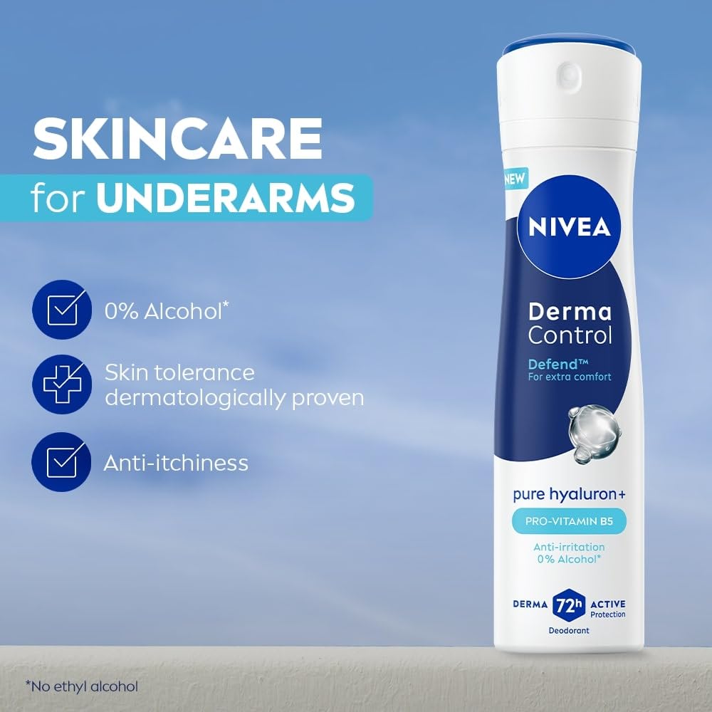 Nivea Derma Control Defend Deodorant Spray 150 ml