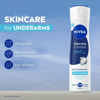 Nivea Derma Control Defend Deodorant Spray 150 ml