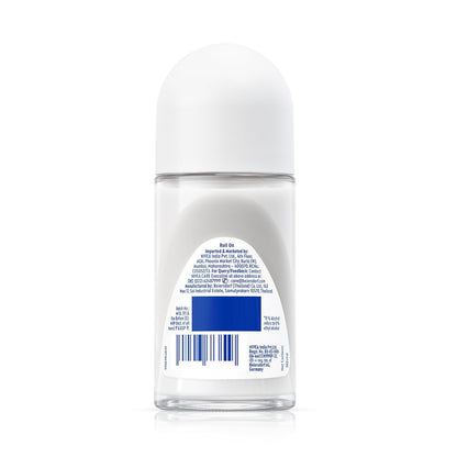Nivea Derma Control Defend, 0% Alcohol, Pure Hyaluron & ProVitB5, Underarm RollOn Women 50 ml