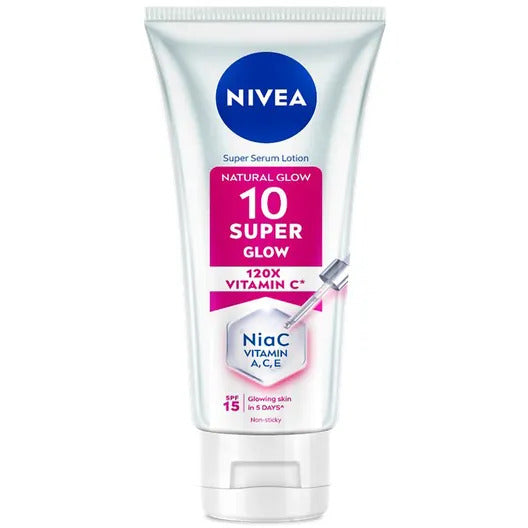Nivea Natural Glow 10 Super Glow SPF 15 Super Serum Lotion 170 ml