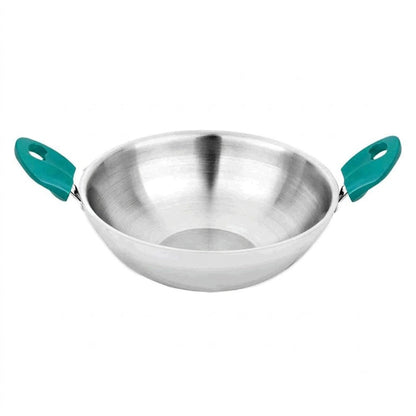 Smartle Triply Kadai Colour Handle 24 Cm 1 Pc