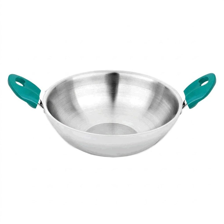 Smartle Triply Kadai Colour Handle 24 Cm 1 Pc