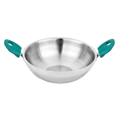 Smartle Triply Kadai Colour Handle 20 Cm 1 Pc