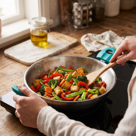 Smartle Triply Kadai Colour Handle 20 Cm 1 Pc