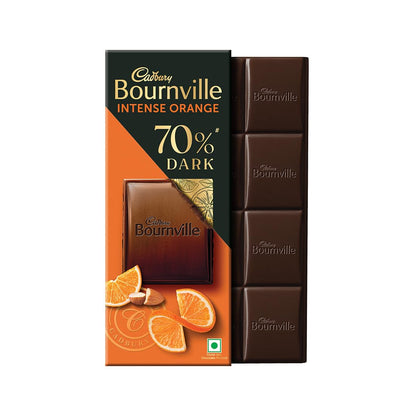 Cadbury Bournville Intense Orange 70% Dark Chocolate Bar 75 g