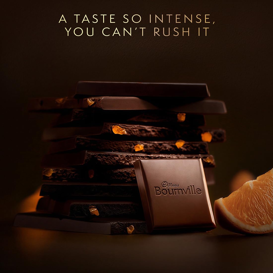 Cadbury Bournville Orange 50% Dark Chocolate Bar 75 g