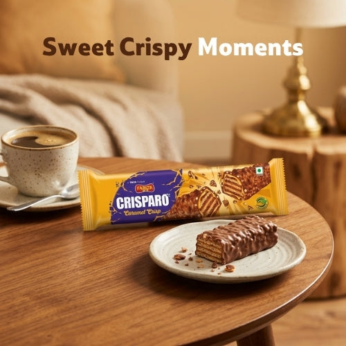 Fabsta Crisparo Caramel Crisp, 20 g