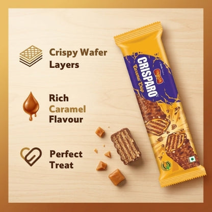Fabsta Crisparo Caramel Crisp, 20 g