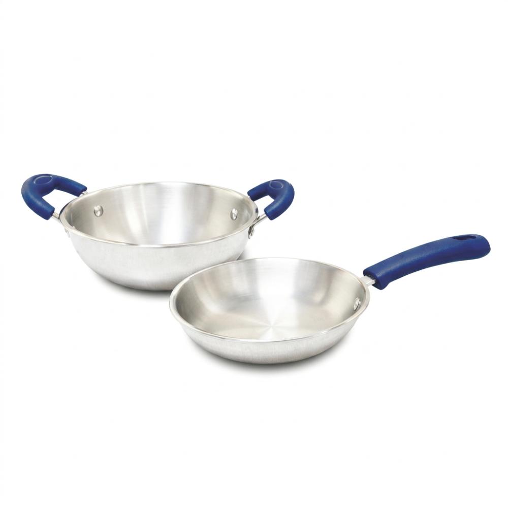 Smartle Triply Medium Kadai And Fry Pan Set 1 Pc