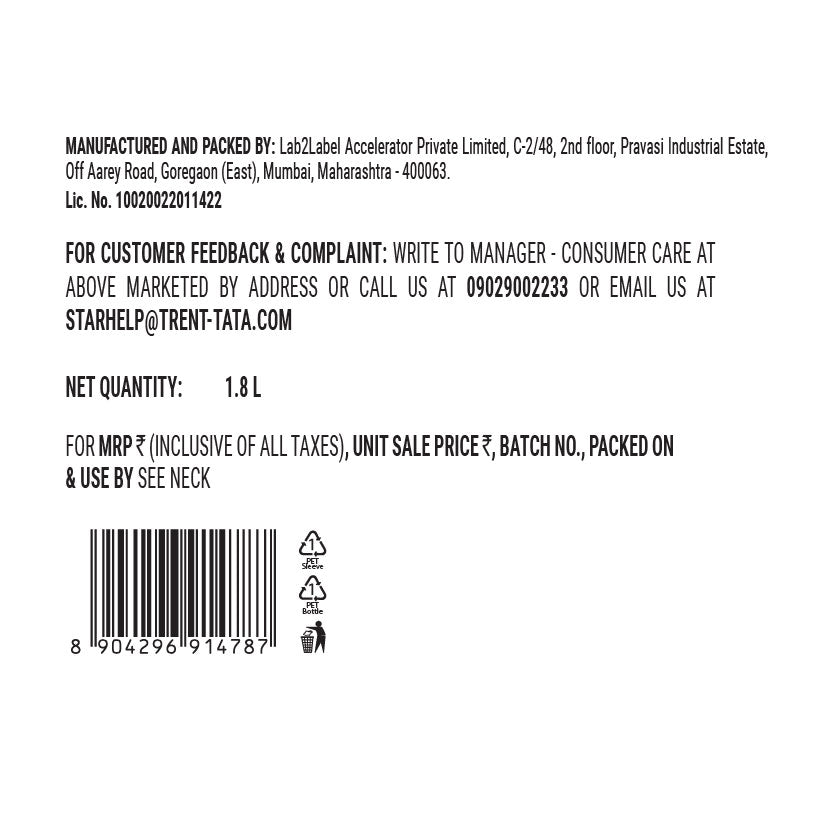 Fabsta Mango Fruit Drink 1.8 Ltr