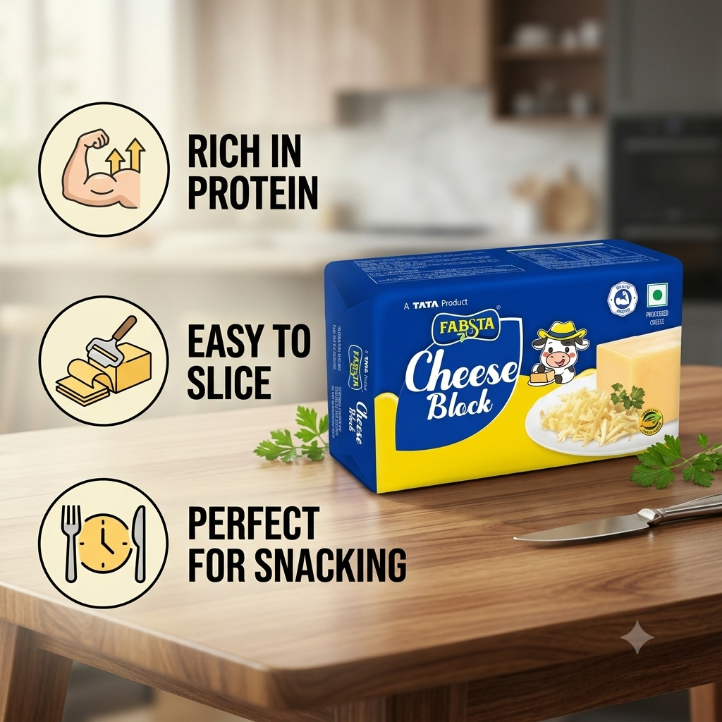 Fabsta Cheese Block 200 g