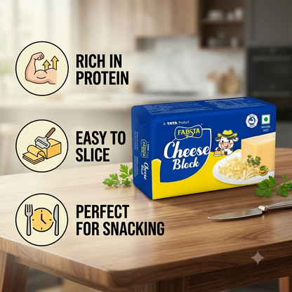 Fabsta Cheese Block 200 g