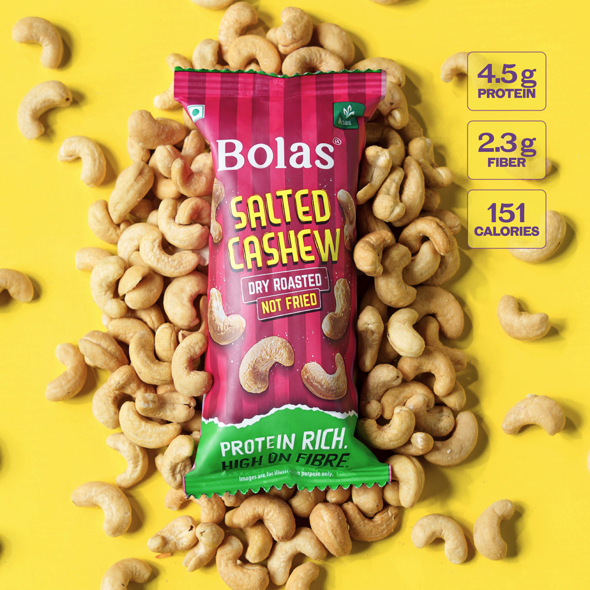 Bolas Salted Cashews 25 g