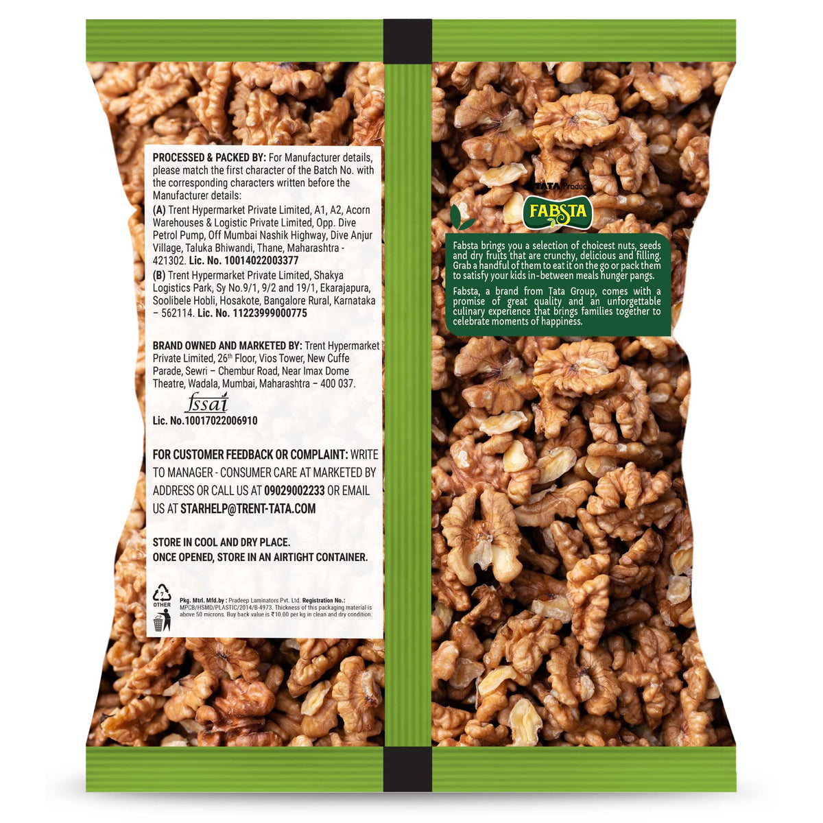 Fabsta Walnut Broken 250 g
