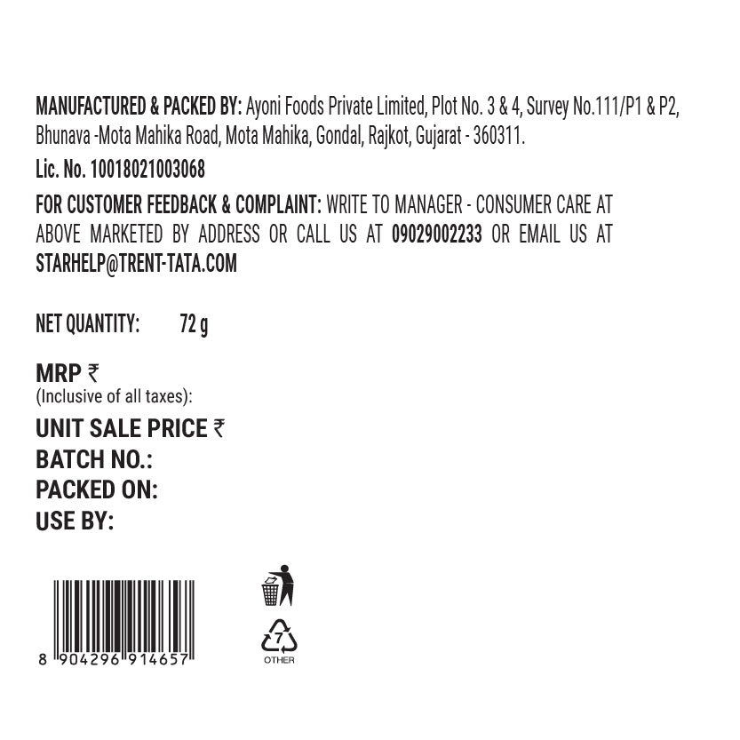 Fabsta Kimchi Noodles 72 g