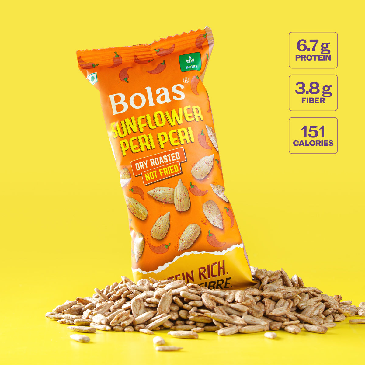 Bolas Peri Peri Sunflower Seeds 25 g