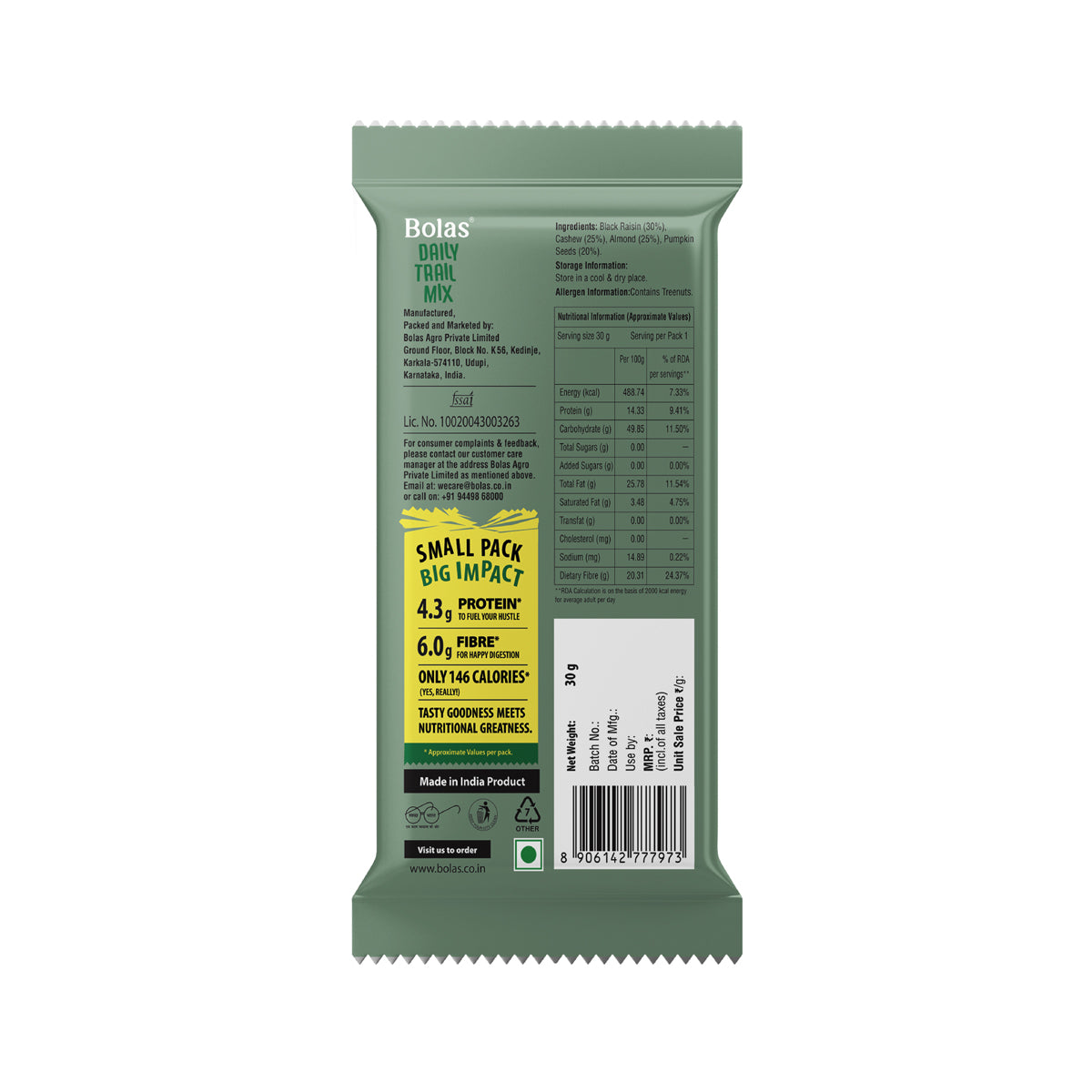 Bolas Daily Trail Mix 30 g