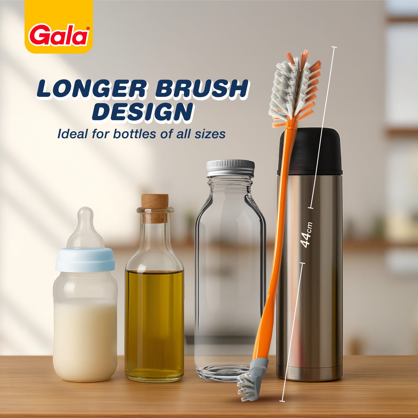 Gala Antibac Bottle Cleaning Brush 1 Pc