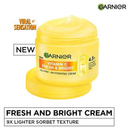 Garnier Cream Fresh Bright Vitamin C 45 ml