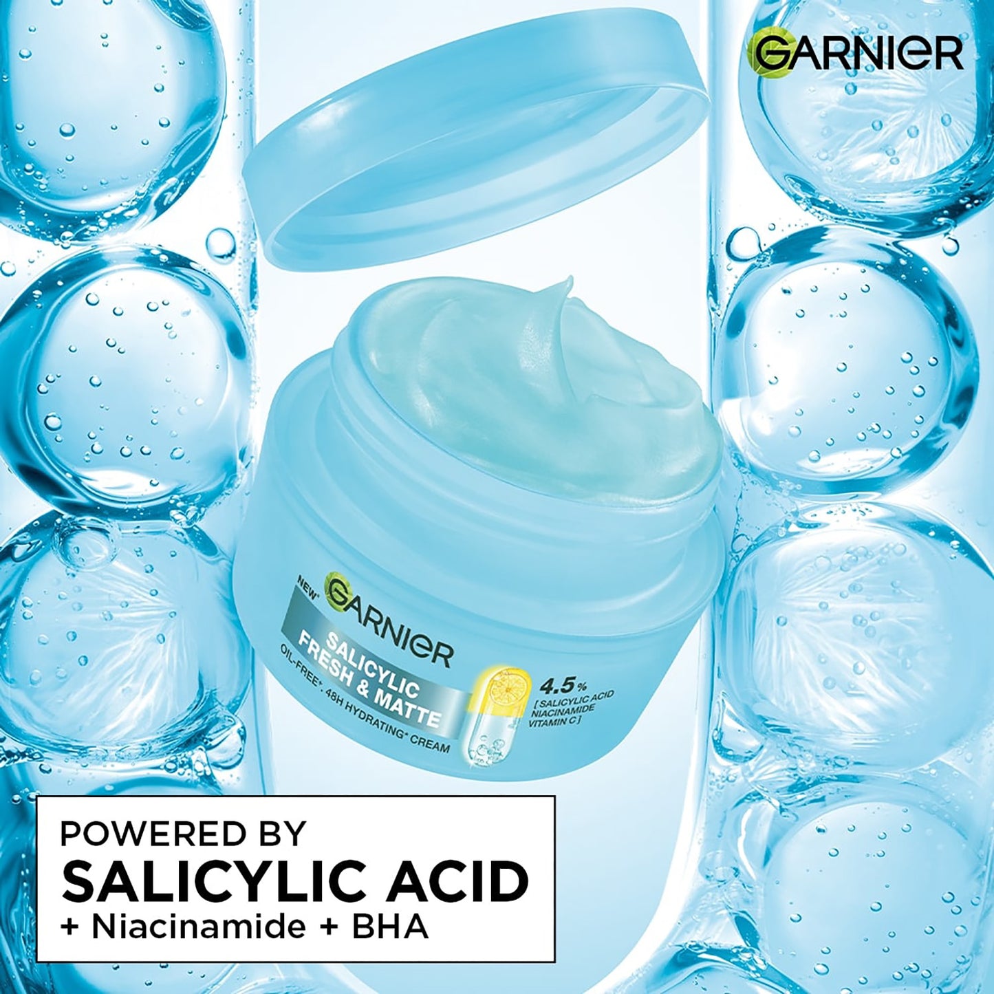 Garnier Cream Fresh Matte Salicylic 45 ml