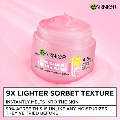 Garnier Cream Fresh Plump Niacinamide 45 ml