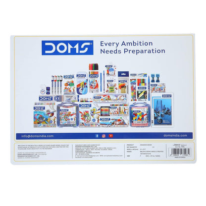 Doms Drawing Book Plain Large 36 Pages 1 pc