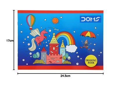 Doms Drawing Book Plain Small 36 Pages 1 pc