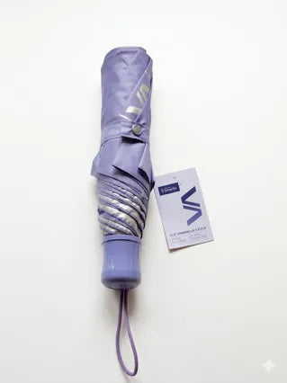 Smartle 21.5 Inch 3 Fold Mono Silver Umbrella 1 Pc