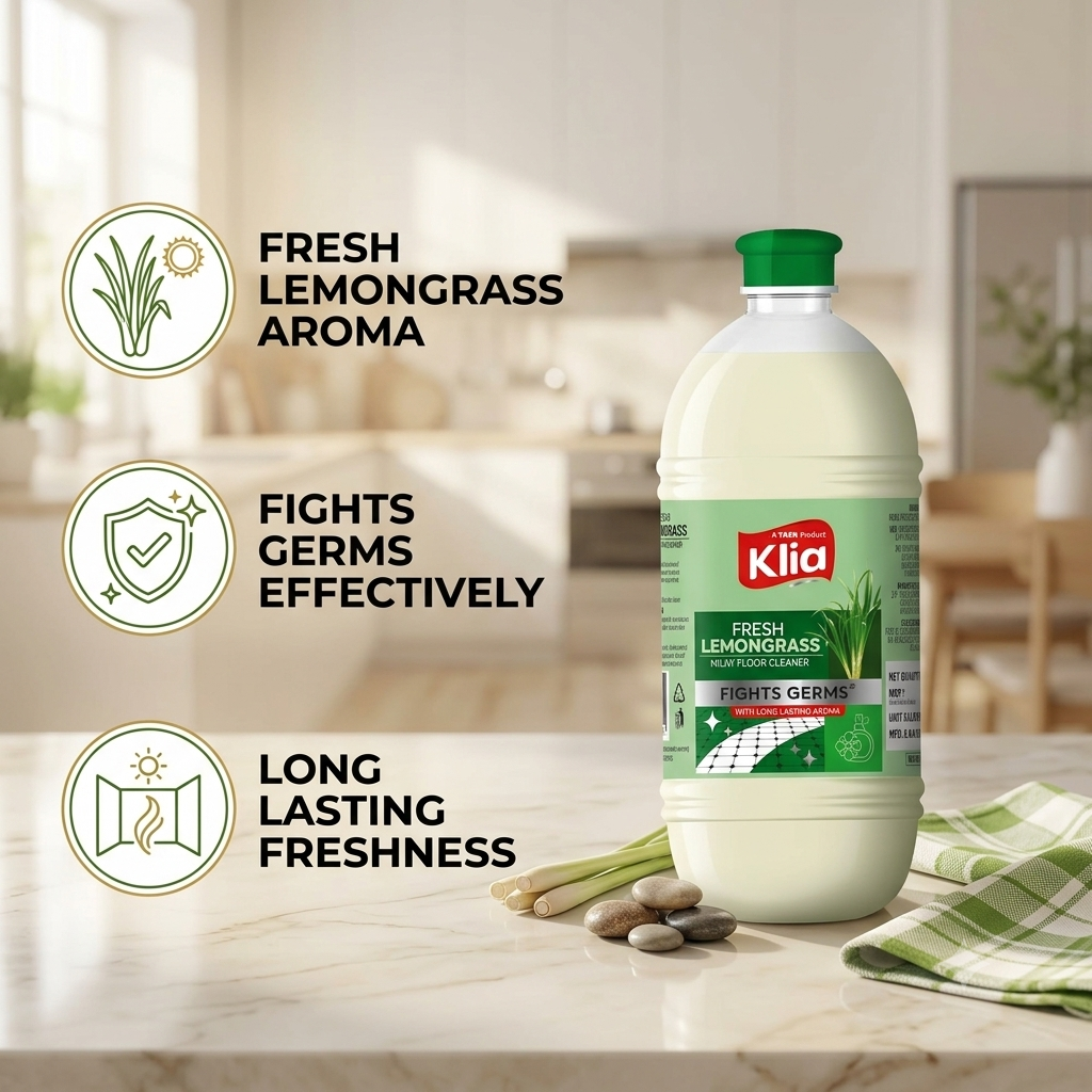 Klia Milky Floor Cleaner Lemongrass 1 ltr