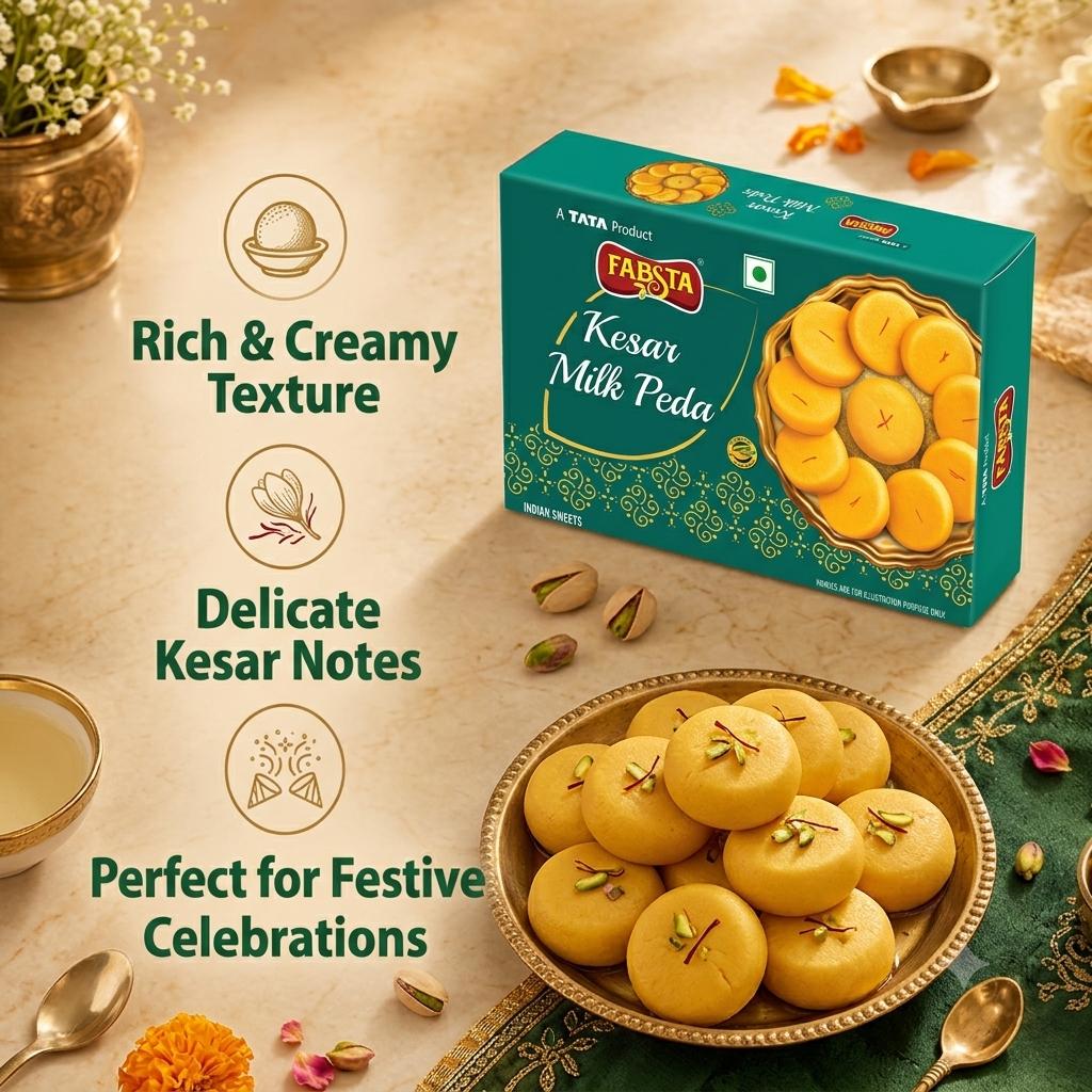 Fabsta Kesar Peda 200 g