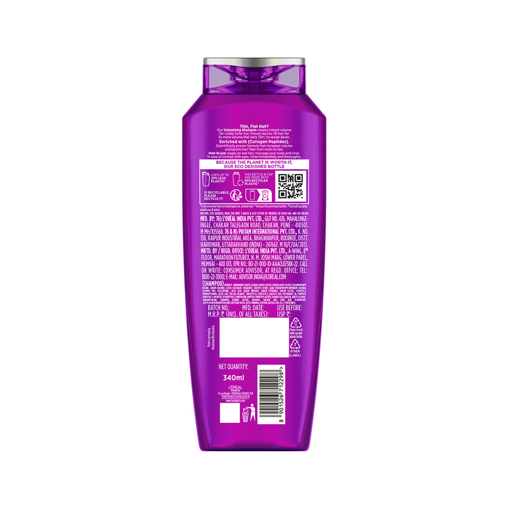 L'oreal Collagen Lifter Shampoo 340 ml