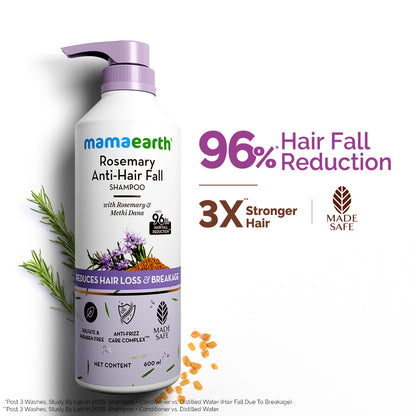 Mama Earth Rosemary Anti hair Fall Shampoo 600 ml