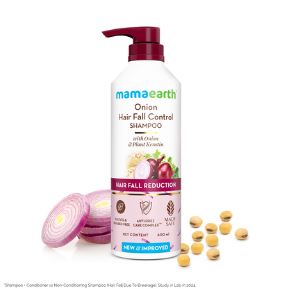 Mama Earth Onion Hair fall Control Shampoo 600 ml