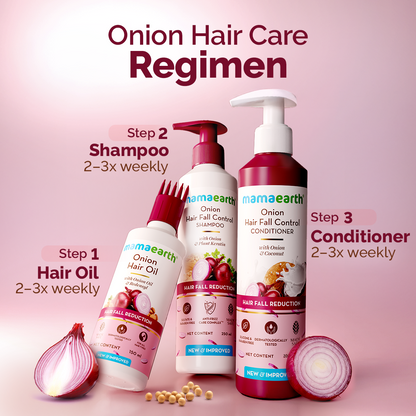 Mama Earth Onion Hair fall Control Shampoo 600 ml