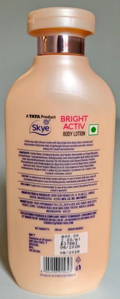Skye Bright Activ Body Lotion, 200 ml