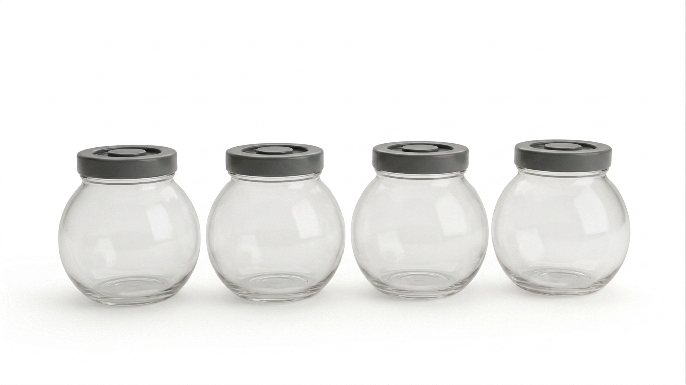 Smartle Spice Jar 200 ml Set Of 4