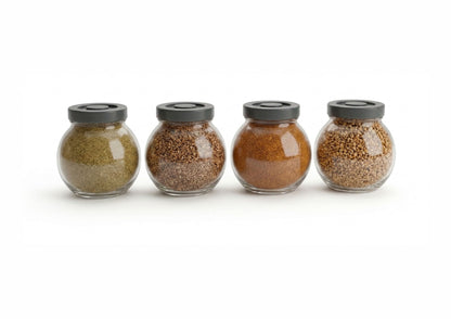 Smartle Spice Jar 200 ml Set Of 4