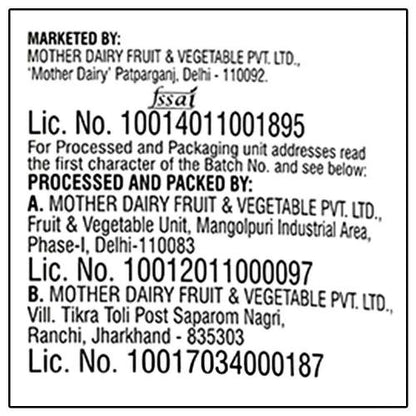 Safal Frozen Green Peas 1 kg