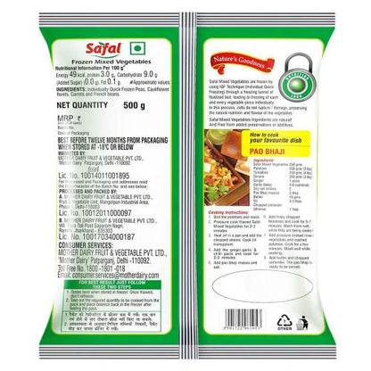 Safal Mixed Vegetables 500 g