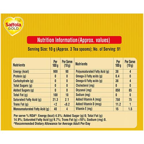 Saffola Gold Oil 1 Ltr