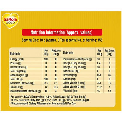 Saffola Gold Oil 5 ltr