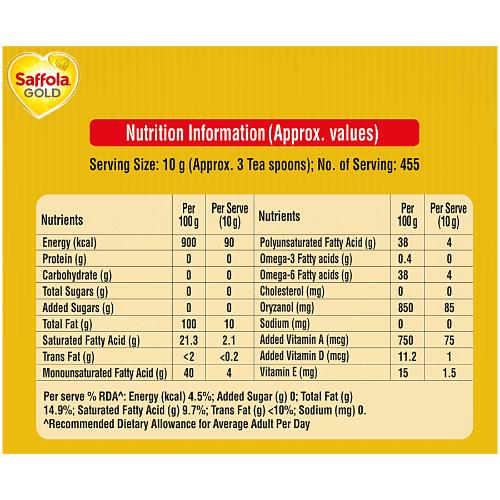 Saffola Gold Oil 5 ltr