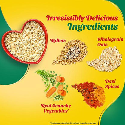 Saffola Oats Masala Veggietwist Jar 500 gm