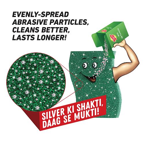 Scotch Brite Silver Sparks pack of 3
