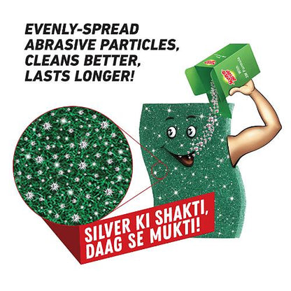 Scotch Brite Silver Sparks pack of 6